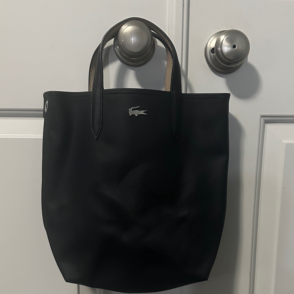 Lacoste Elegant Black Handbag /Crossbody